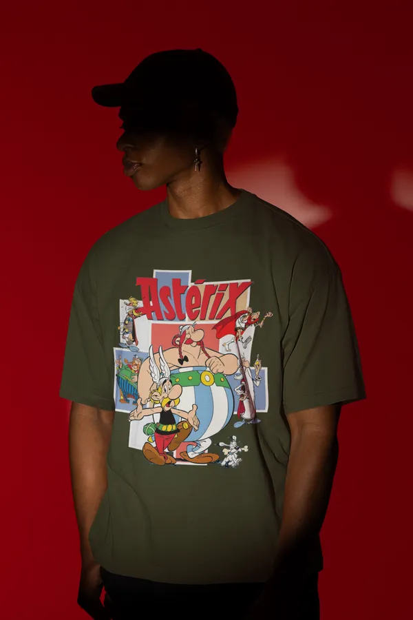 Forest_Green_Pure_Cotton_Oversized_Drop_Shoulder_T-Shirt_for_Men_(240_Gsm)_(Asterix)