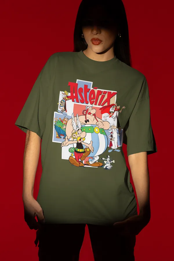 Forest_Green_Pure_Cotton_Oversized_Drop_Shoulder_T-Shirt_for_Women_(240_Gsm)_(Asterix)
