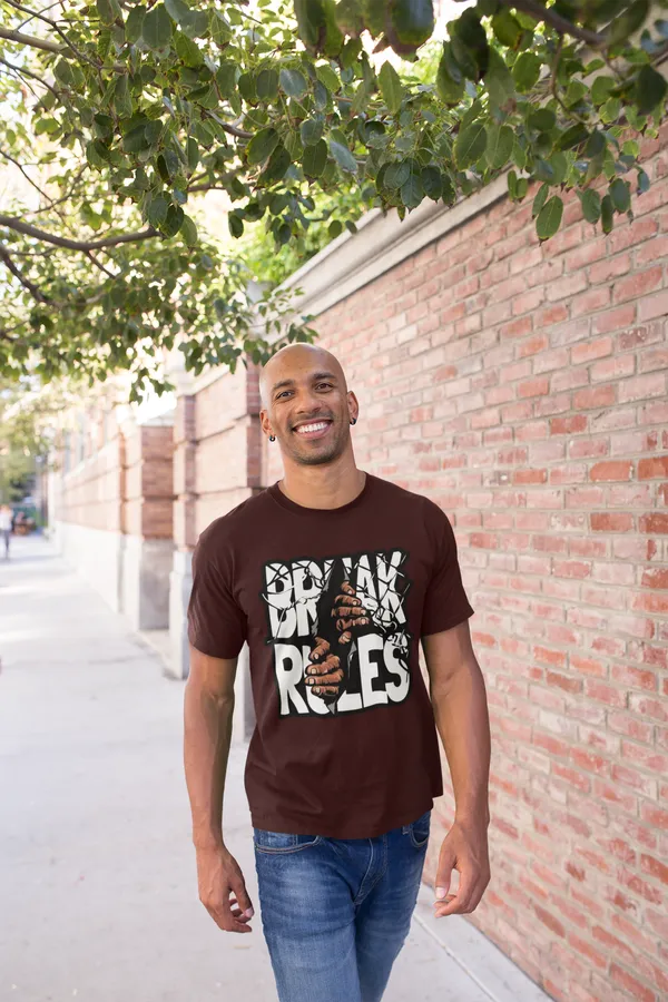 Maroon_Cotton_Oversized_Drop_Shoulder_Unisex_T-shirt_With_240_GSM_(Break_Rules)