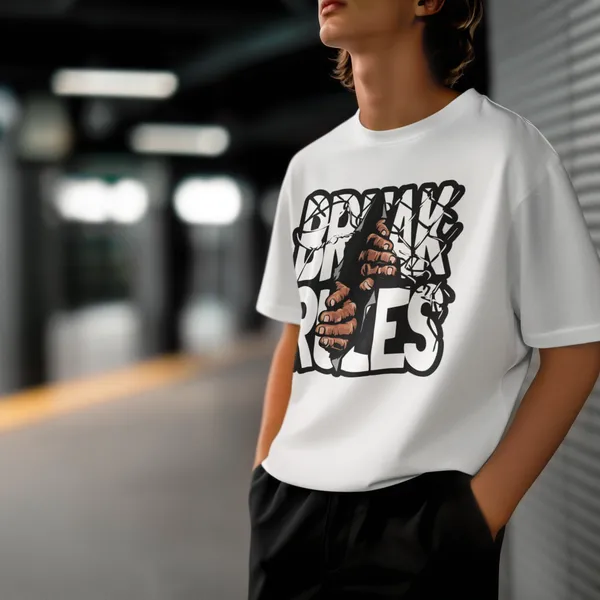 Off_White_Cotton_Oversized_Drop_Shoulder_Unisex_T-shirt_With_240_GSM_(Break_Rules)