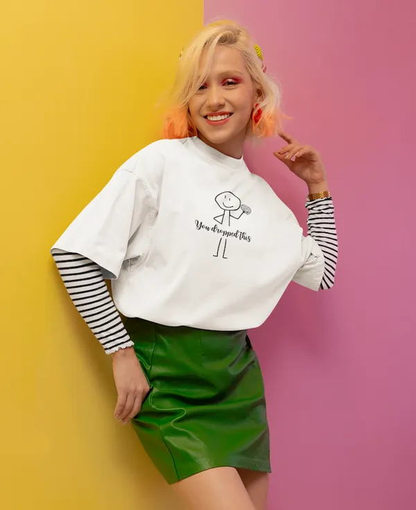 Off_White_Pure_Cotton_Oversized_Drop_Shoulder_T-Shirt_for_Women_(240_Gsm)_(Gen_Z_-_You_Dropped_The_Brain)