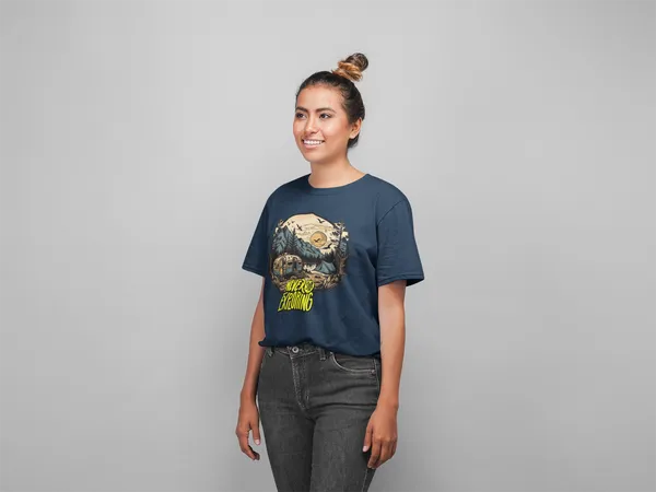 Navy_Pure_Cotton_Oversized_Drop_Shoulder_women_T-shirt_With_240_GSM_(Never_Stop_Exploring_Travel_T_shirt)