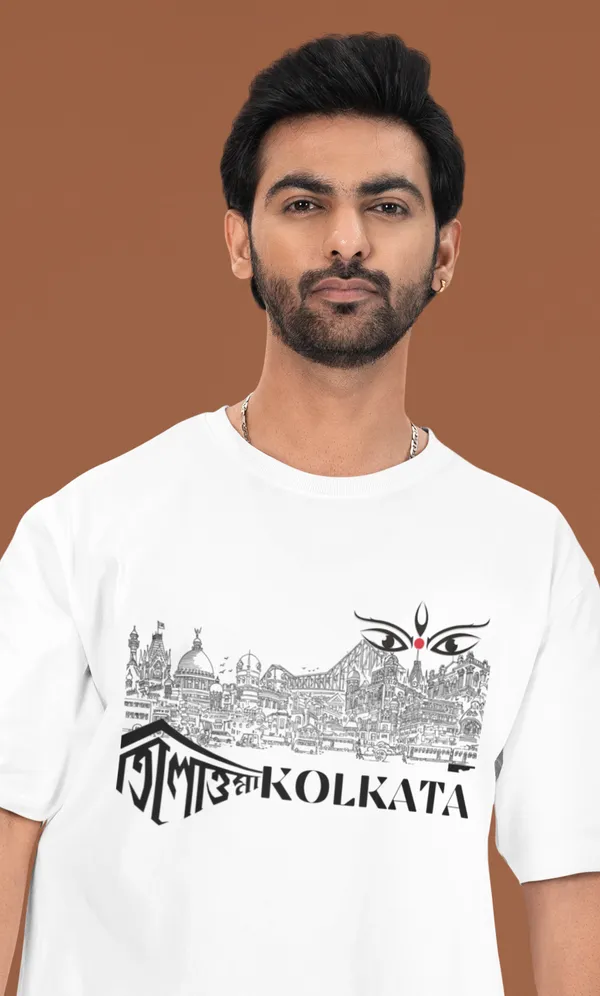 Off_White_Pure_Cotton_Oversized_Drop_Shoulder_T-Shirt_for_for_Boys_(240_Gsm)_(Tilottama_Chokh_Kolkata_Design)