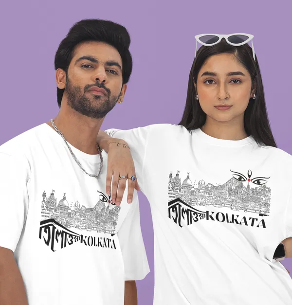 Off_White_Pure_Cotton_Oversized_Drop_Shoulder_T-Shirt_for_for_Unisex_(240_Gsm)_(Tilottama_Chokh_Kolkata_Design)