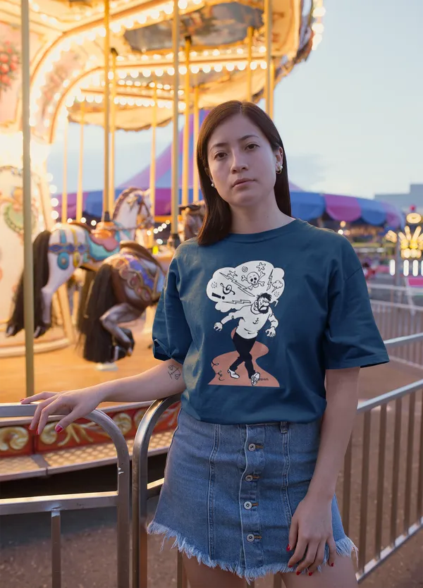 Darkest_Blue_Cotton_Oversized_Drop_Shoulder_Unisex_T-shirt_With_240_GSM_(Angry_Captain_Haddock)