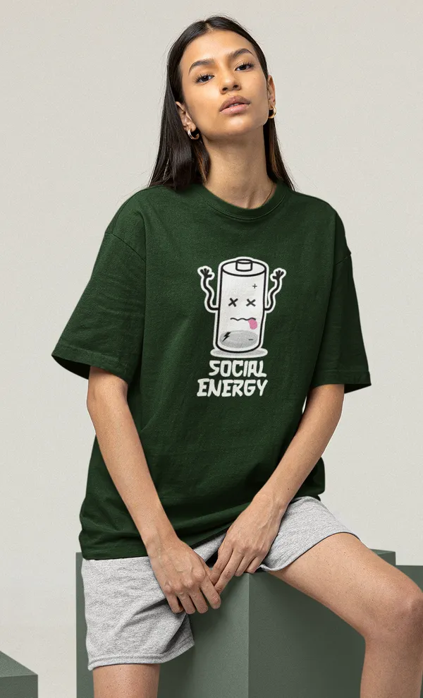Green_Pure_Cotton_Oversized_Drop_Shoulder_T-Shirt_for_Women_(240_Gsm)_(Social_Energy_is_Down)