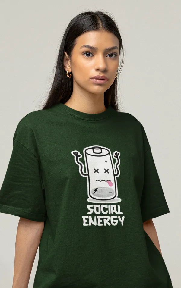 Green_Pure_Cotton_Oversized_Drop_Shoulder_T-Shirt_for_Women_(240_Gsm)_(Social_Energy_is_Down)