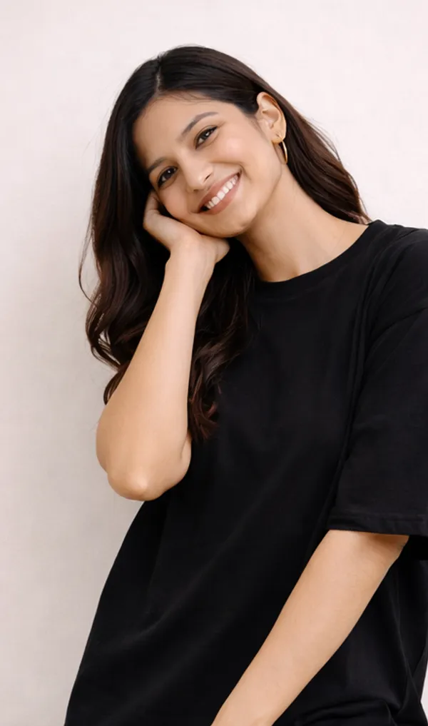 Solid_Black_Colour_Pure_Cotton_Oversized_Drop_Shoulder_Unisex_240_GSM_T-shirt