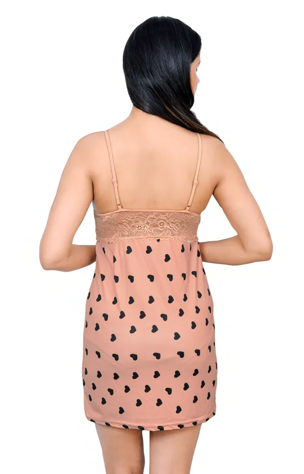 Nude_Color_Regular_Solid_Baby_Doll_|_For_Women