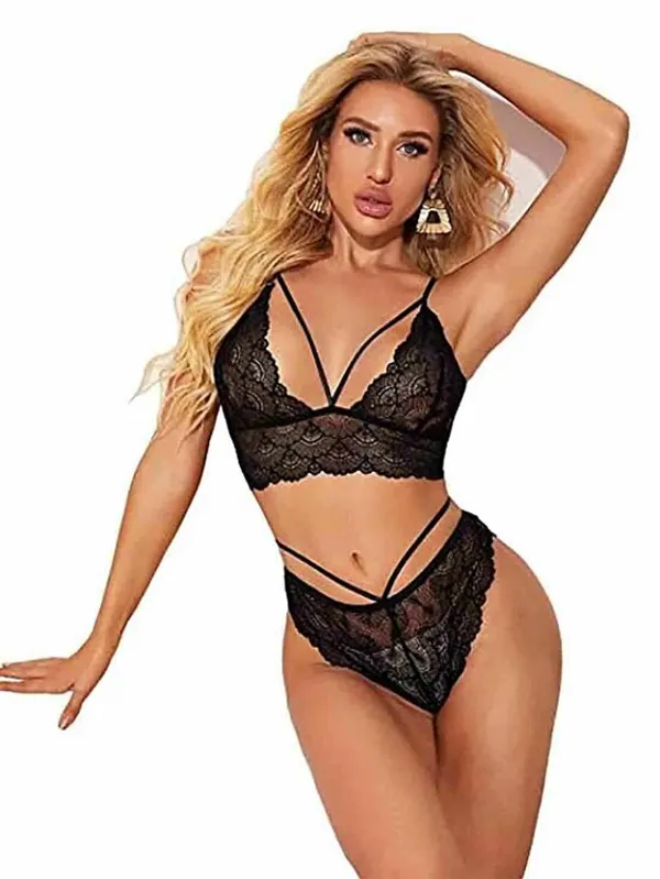 Black_Regular_Solid_Baby_Doll_Lingerie_Set_|_For_Women