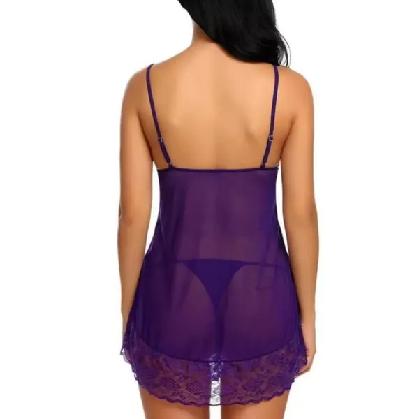 Purple_Regular_Solid_Baby_Doll_Lingerie_Set_|_For_Women