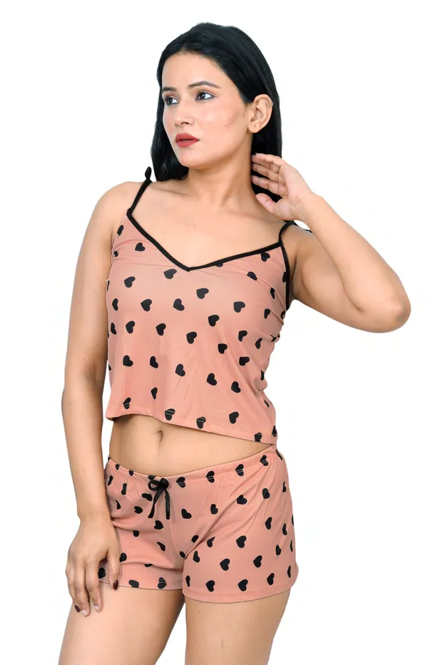 Cream_Self_Design_Regular_Solid_Baby_Doll_|_For_Women