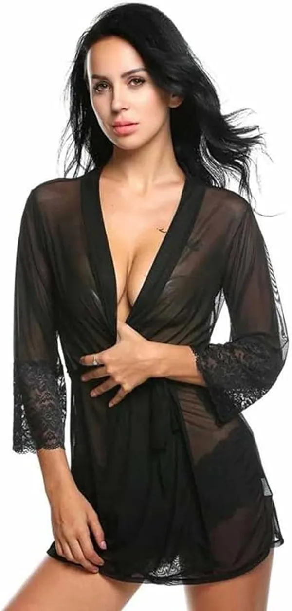 Black_Regular_Solid_Self_Design_Night_Suit_|_For_Women