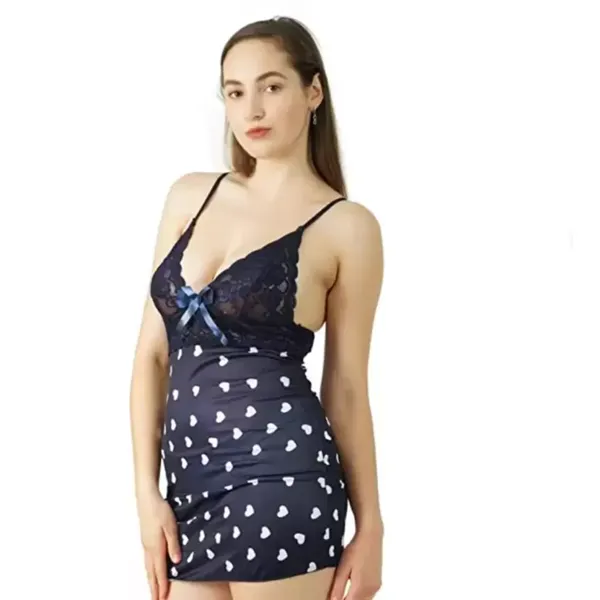 Black_Regular_Solid_Baby_Doll_|_For_Women