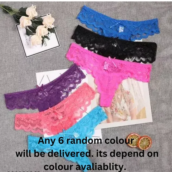 Pack_of_6_Multicolor_Self_Design_Bikini_Panty_|_For_Women