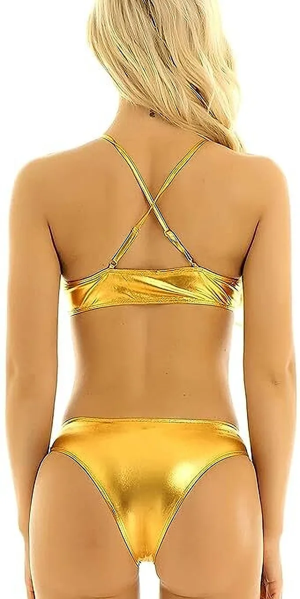 Gold_Satin_Blend_Lingerie_Set_|_For_Women