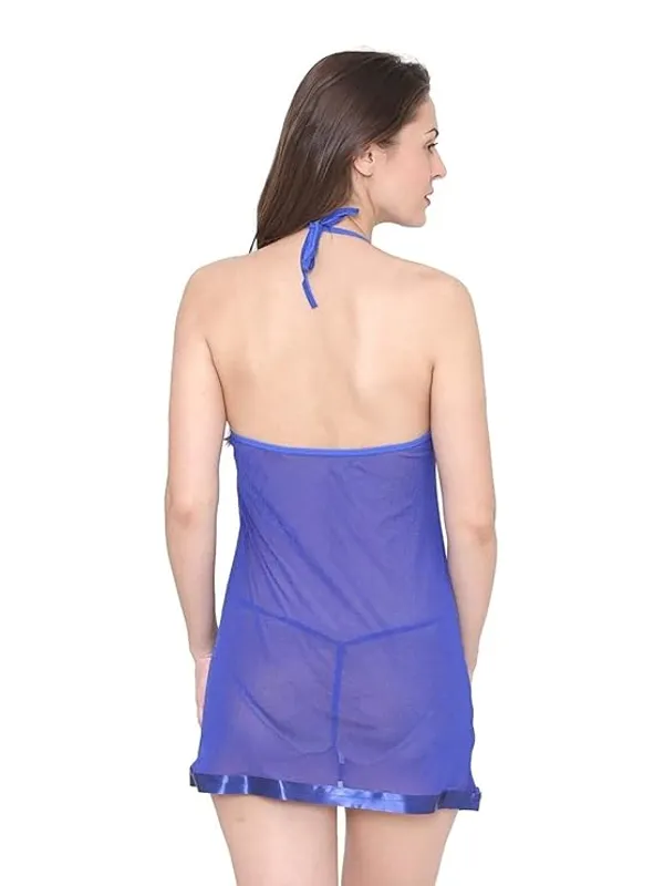 Blue_Regular_Solid_Baby_Doll_|_For_Women