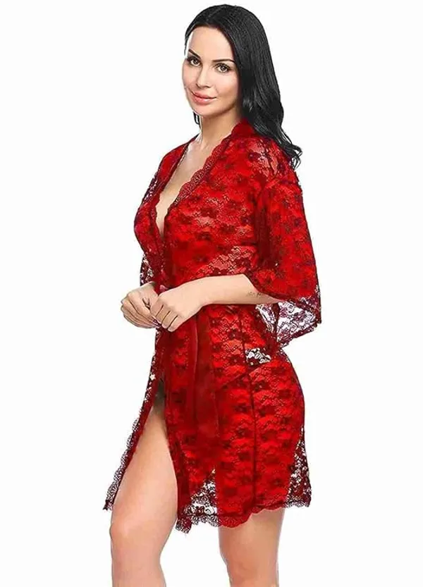 Red_Regular_Solid_Baby_Doll_|_For_Women