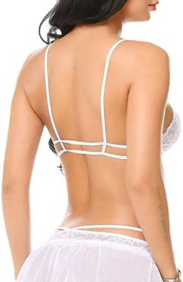White_Night_Suit_Lingerie_Set_|_For_Women
