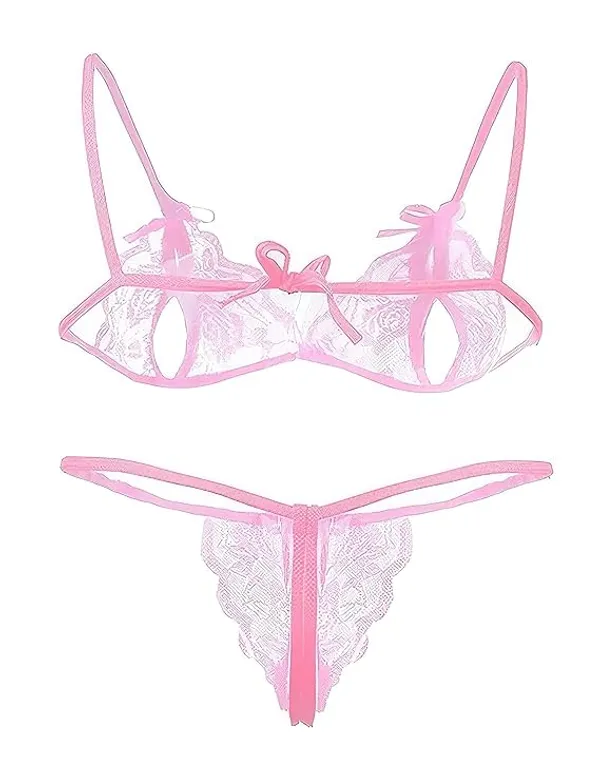 Pink_Regular_Solid_Baby_Doll_|_For_Women