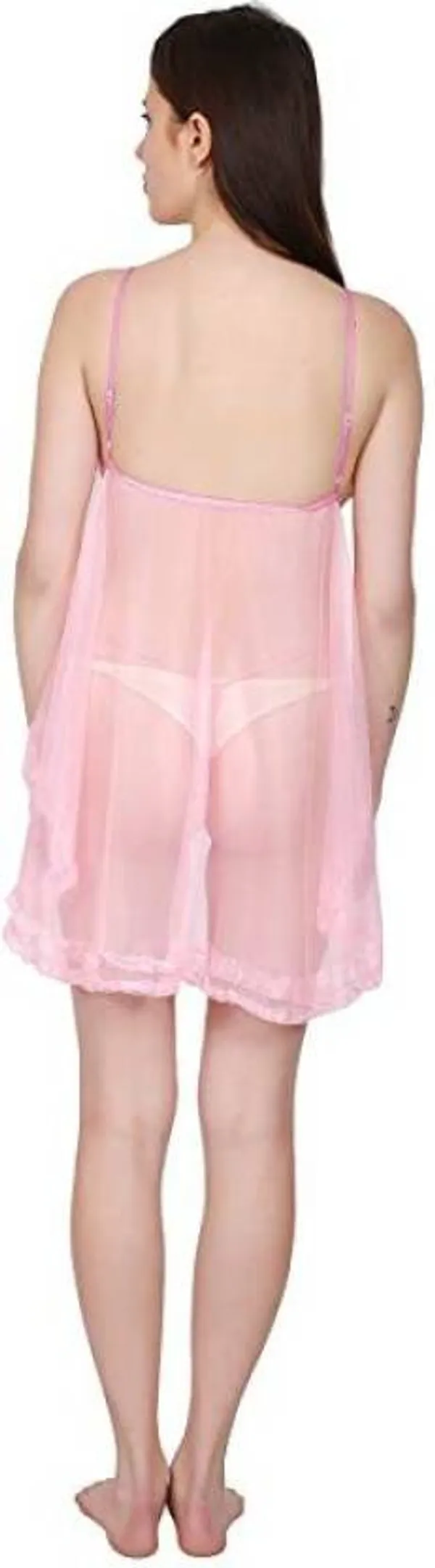 Pink_Regular_Solid_Self_Design_Lingerie_Set_|_For_Women