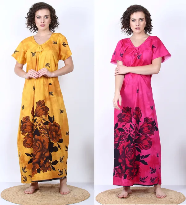 Pack_of_2_Summer_Nighty_Rose_Cotton_Maxi_For_Women