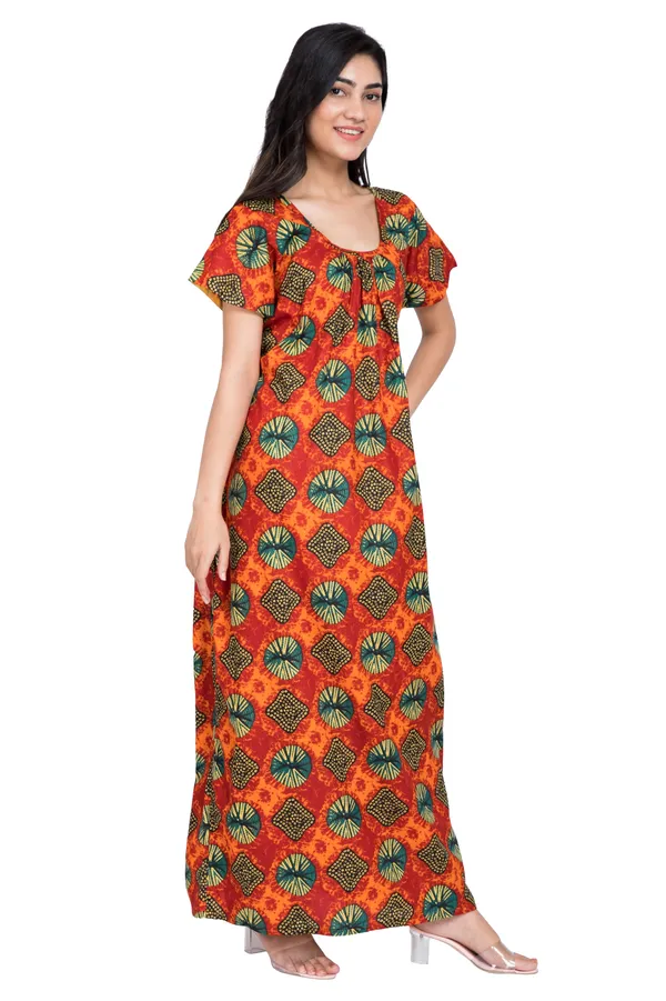 Multicolor_Summer_Nighty_Cotton_Round_Neck_maxi_for_Women