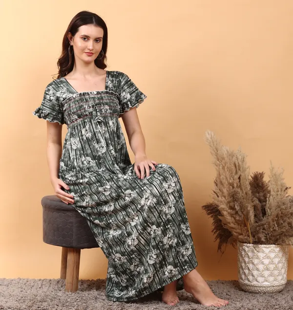Pack_of_2_Dark_Green_and_Maroon_Sarina_Smoky_Design_Nighty_For_Women
