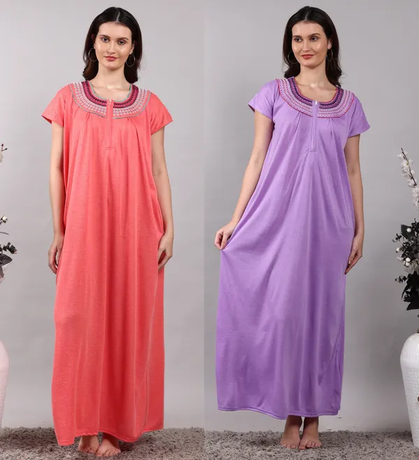 Pack_of_2_Orange_and_Purple_Hosiery_nighty_For_Women