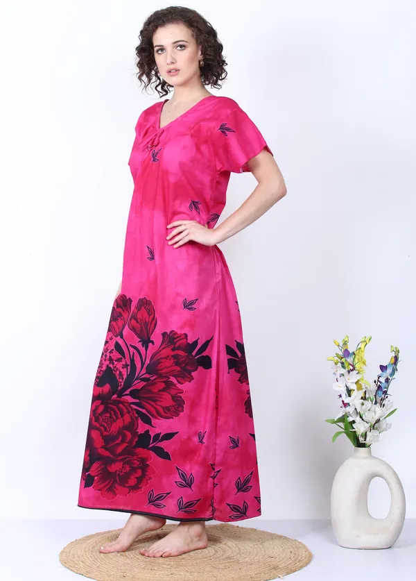 Pack_of_2_Summer_Nighty_Rose_Cotton_Maxi_For_Women