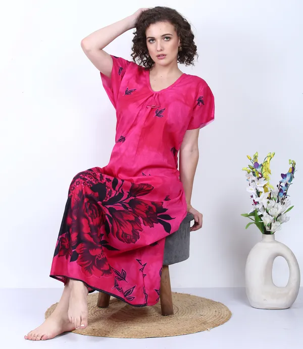 Pack_of_2_Summer_Nighty_Rose_Cotton_Maxi_For_Women