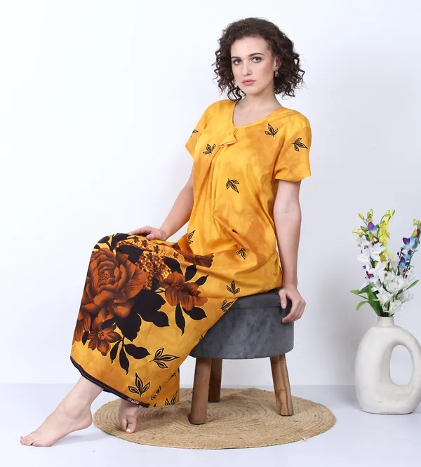 Pack_of_2_Summer_Nighty_Rose_Cotton_Maxi_For_Women
