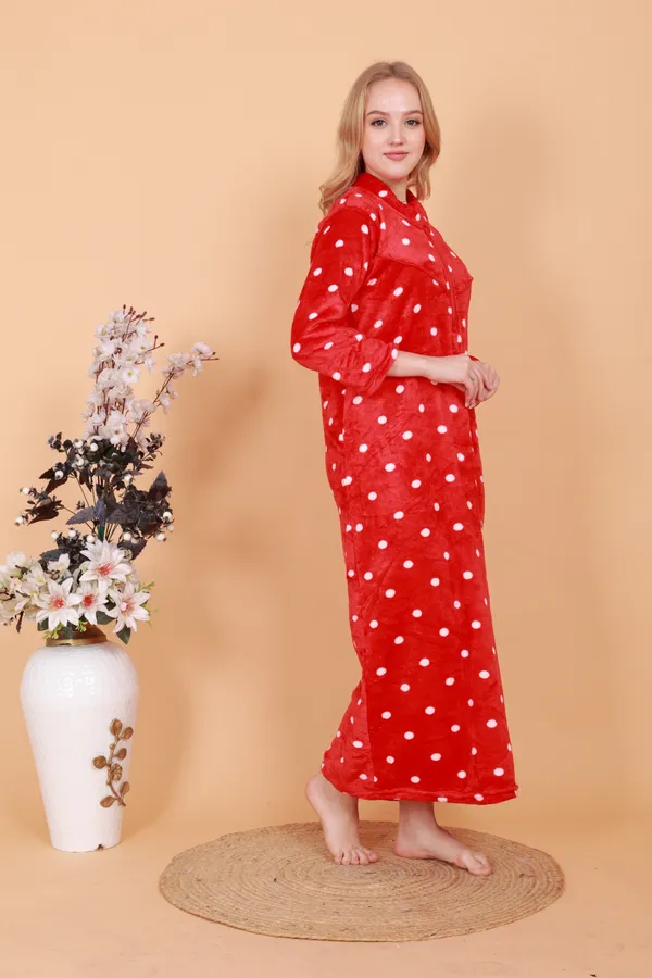 Red_Furlanko_Polka_Dot_Nighty_For_Women
