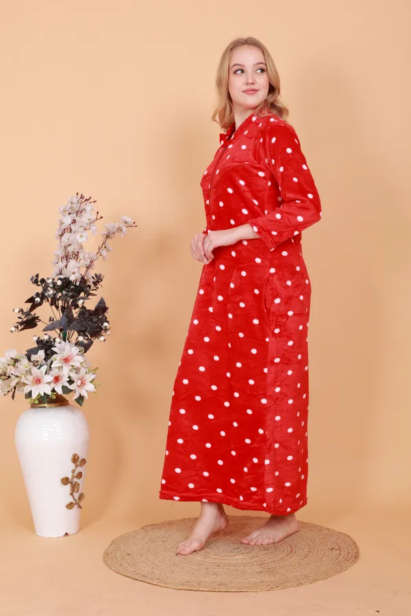 Red_Furlanko_Polka_Dot_Nighty_For_Women