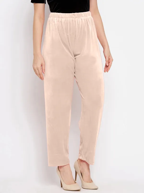 Women’s_Velvet_Winter_Lower_Pajama_Pack_of_3_|_Soft_&_Warm_Elastic_Waist_Lounge_Pants_|_Beige,_Black_&_Maroon
