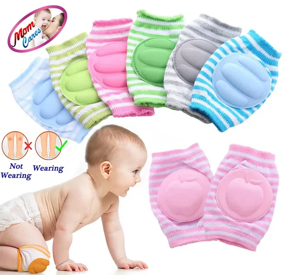 Multicolor_Baby_Knee_&_Elbow_Guard/Pad_For_Crawling,_Toddlers,_Infant,_Girl,_Boys,_Safety_Protector_Comfortable_Cap_For_Leg_And_Hand_Ideal_For_6-12_Months_Babies.(Set_Of_2_Pair)