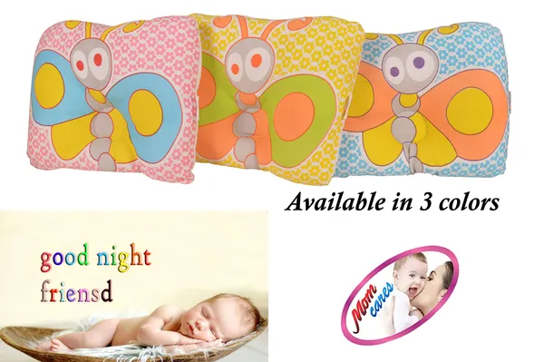 Pink_Foam_Pillow_For_Baby_Head_Shape_&_Neck_Support_Ideal_For_0-12_Months