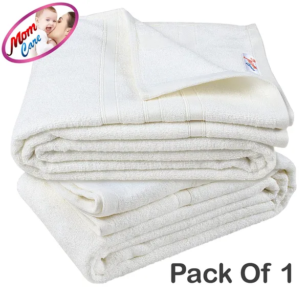Pure_White_Bamboo_Bath_Towels_For_Men/Women_Ultra_Soft_Super_Absorbent_Bathing_Towels_Plush_650_Gsm_Pack_Of_1_For_Man/Woman_75_Cm_X_150_Cm