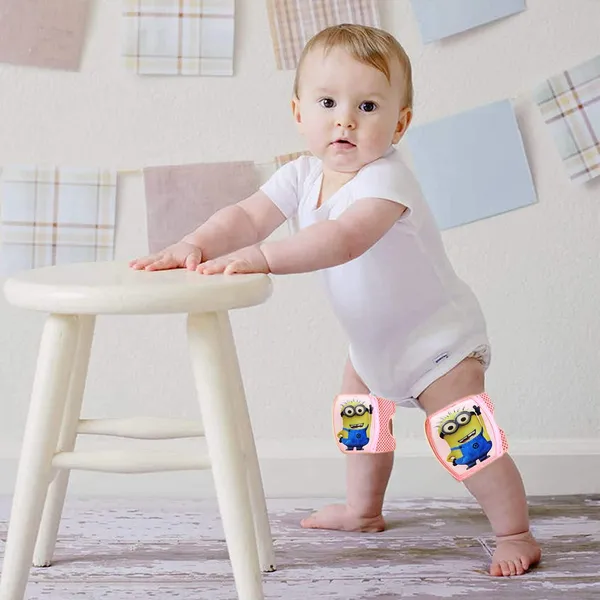 Blue_&_Pink_Baby_Knee_&_Elbow_Pad_For_Crawling_Toddlers,_Infant,_Girl,_Boys,_Safety_Protector_Comfortable_Cap_For_Leg_And_Hand_Ideal_For_12-24_Months_Babies.(Set_Of_2_Pair)_And