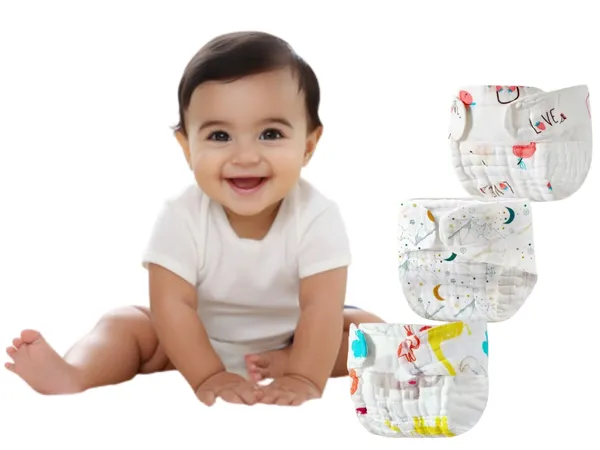 White_Muslin_Cloth_Nappies_For_Newborn_Baby,Super_Soft,Reusable,_Cotton_Langots,U_Shap_6_Layer_For_Boy_And_Girl