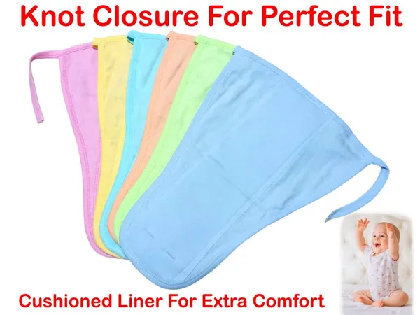Multicolor_Cotton_Cloth_Nappies_For_Newborn,Reusable_Diapers,Langots,U_Shap_Double_Layer_Padd_Extra_Soft_Nappy_For_Boy,_Girl_Unisex_Babies(Pack_Of_6)