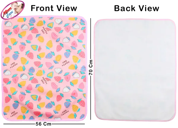 Pink_Baby_Urine_Sheet,_Fleece_Nappy_Changing_Mat,_Water_Proof,_Dry_Sheet,_B_Protector,_Super_Absorbent,Quick_Dry_For_0-6_Months