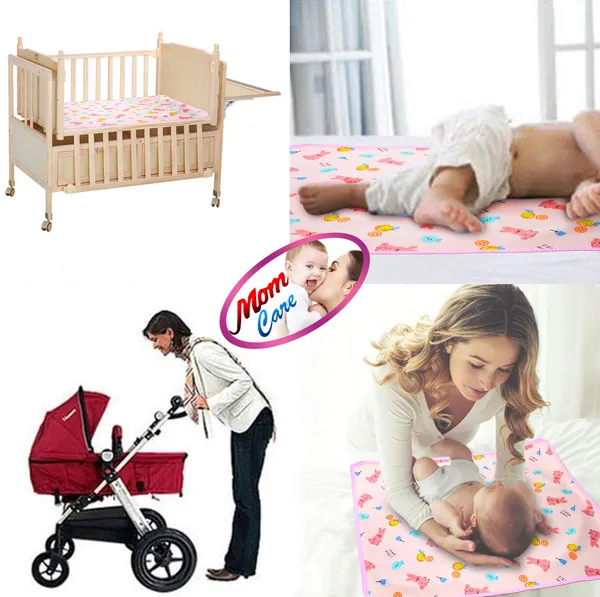 Pink_Baby_Urine_Sheet,_Fleece_Nappy_Changing_Mat,_Water_Proof,_Dry_Sheet,_B_Protector,_Super_Absorbent,Quick_Dry_For_0-6_Months