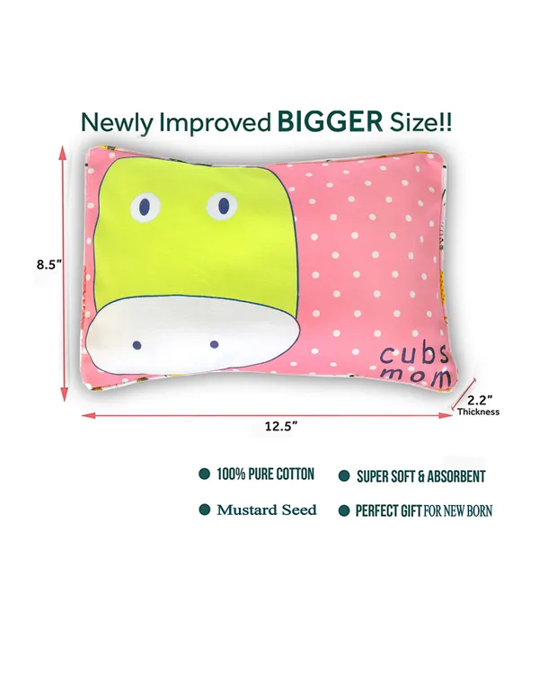 Pink_Baby_Pillow_Dual_Combination_Of_Mustard_Seed_And_Cotton_-Infants_Toddlers_6_To12_Months_Gifting_Baby_Girl-Pack_Of_1