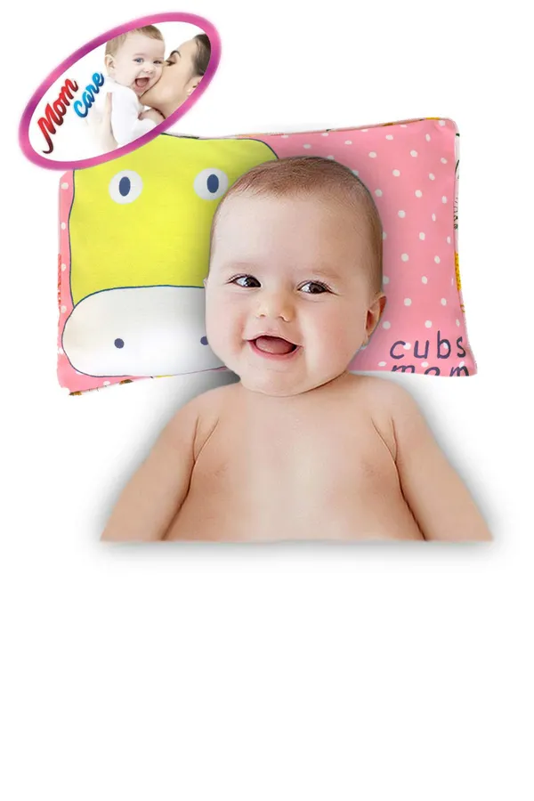 Pink_Baby_Pillow_Dual_Combination_Of_Mustard_Seed_And_Cotton_-Infants_Toddlers_6_To12_Months_Gifting_Baby_Girl-Pack_Of_1