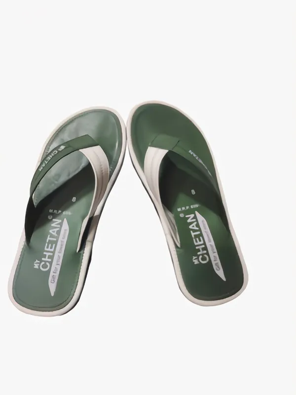 Mehandi_Green_Stylish_Premium_Slippers_For_Men