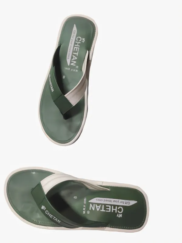 Mehandi_Green_Stylish_Premium_Slippers_For_Men