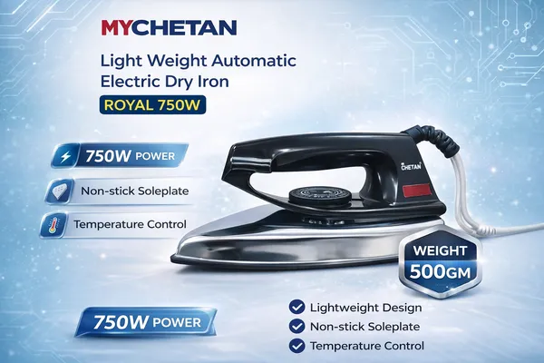 MyChetan_Light_Weight_Automatic_Dry_Iron_Royal_750W