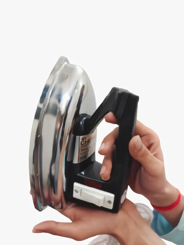 MyChetan_2KG_Heavy_Weight_Manual_Electric_Dry_Iron_|_Side_Switch_Control_|_Stainless_Steel_Sole_Plate_|_Powerful_Press_for_Home_&_Laundry_Use