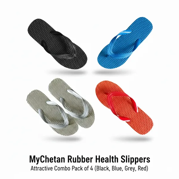 MyChetan_Health_Rubber_Slippers_for_Men_–_Combo_Pack_of_4_Pairs_(Red,_Blue,_Grey_&_Black)_|_Comfortable_&_Durable_Daily_Wear